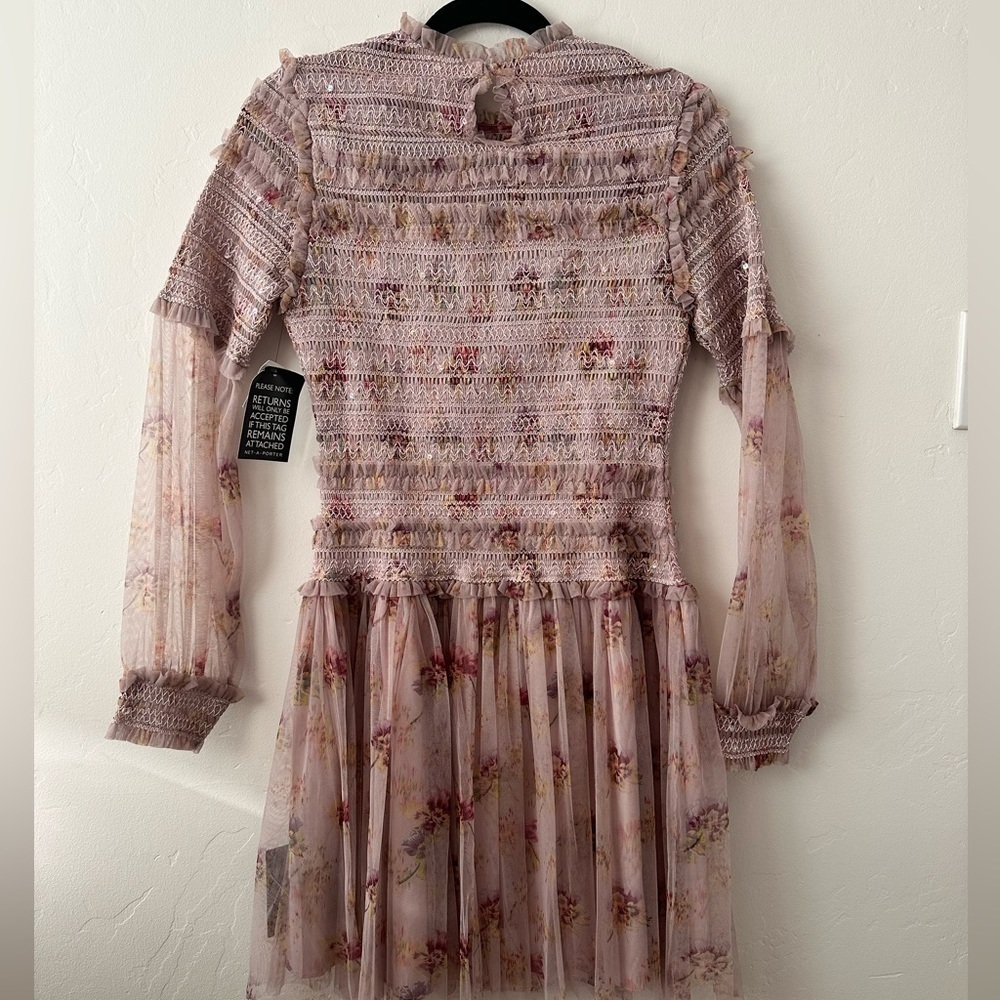 NWT ⭐️ Needle & Thread! ⭐️ Petal Pink Dress - Picture 9 of 12